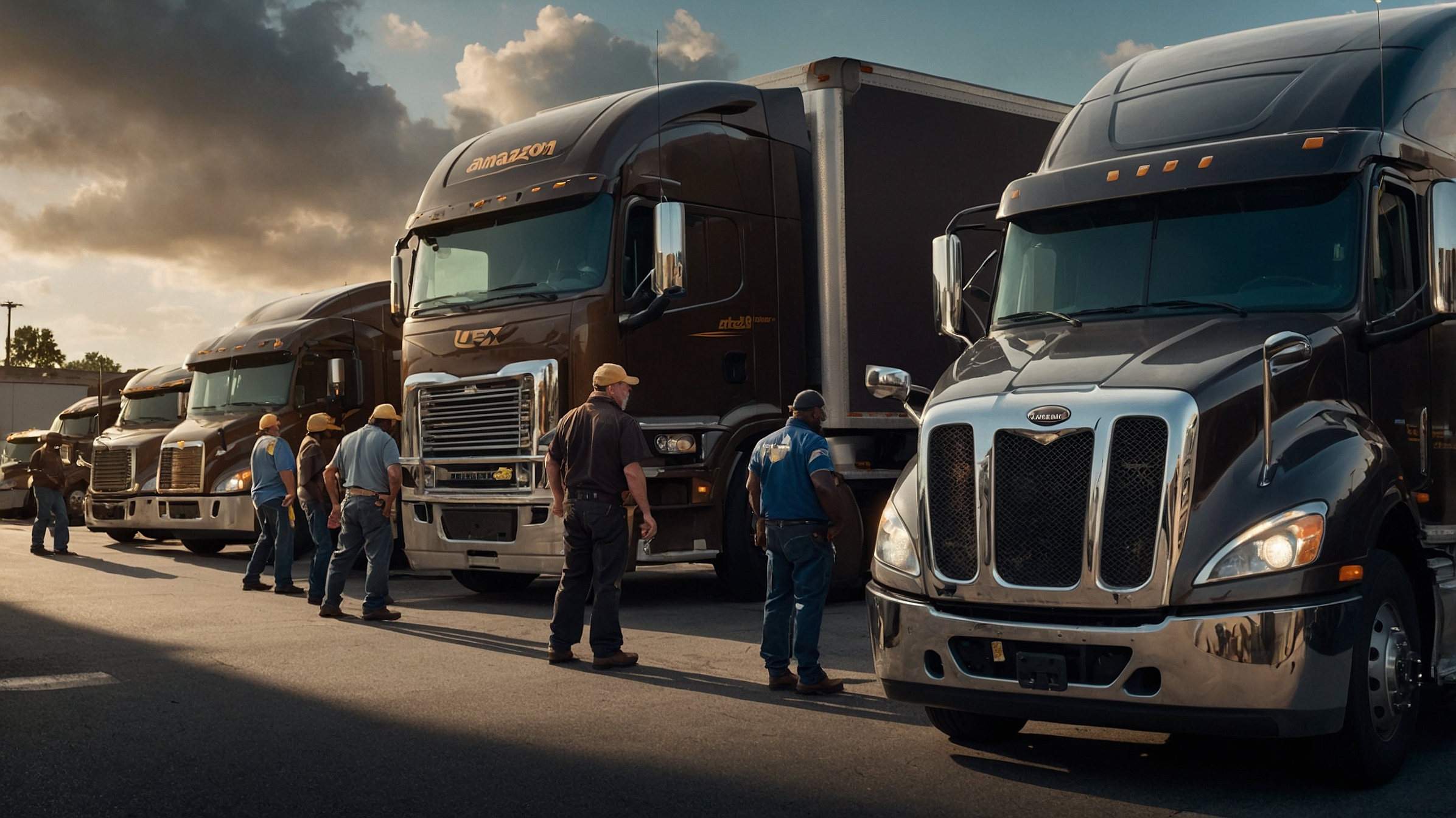 Different truck driver types going for a DOT medical physical exam in Charlotte NC.